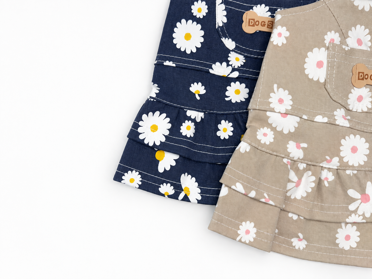 Daisy Dog Suspender Dress