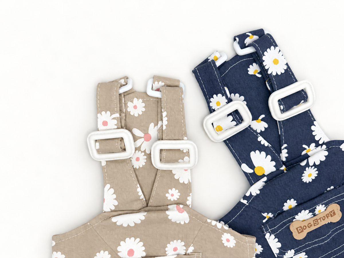 Daisy Dog Suspender Dress