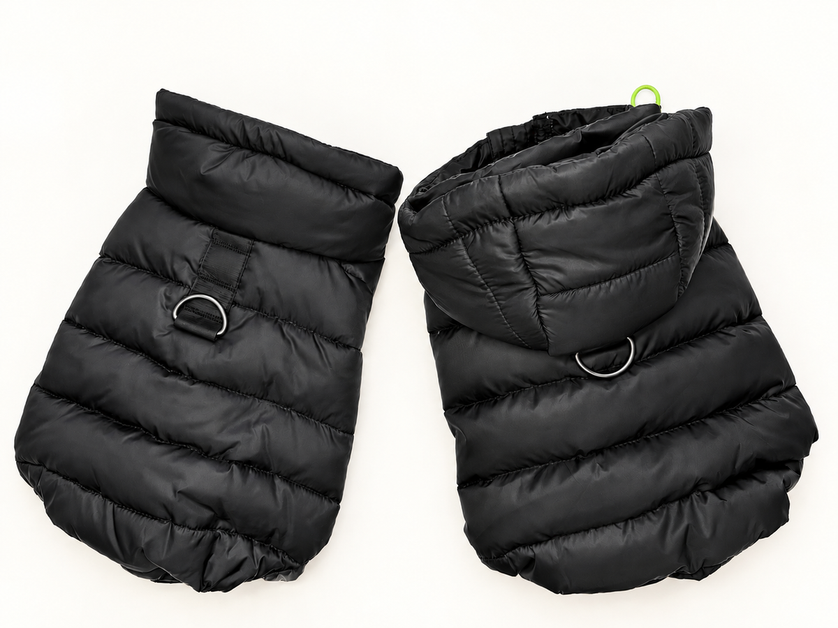 Goose Down D-Ring Puffer Dog Vest&Jacket