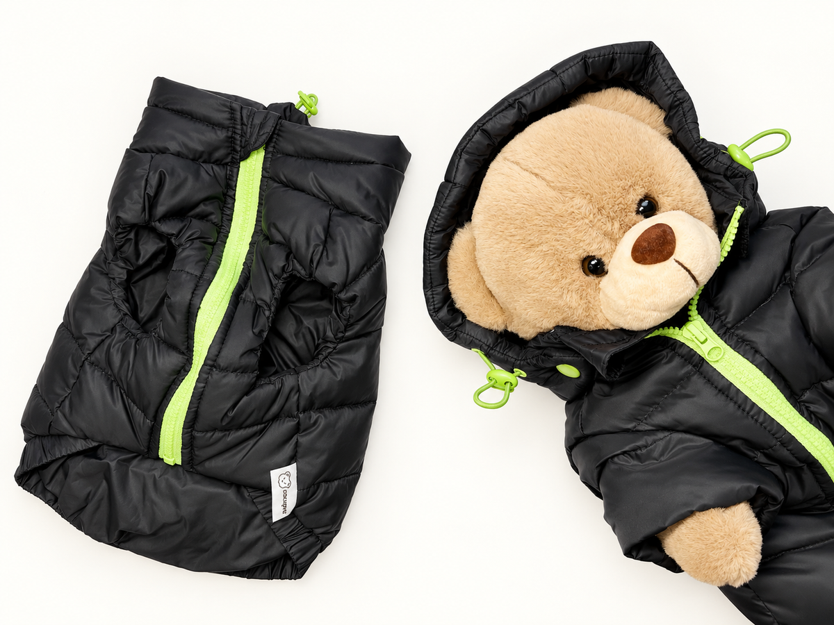 Goose Down D-Ring Puffer Dog Vest&Jacket