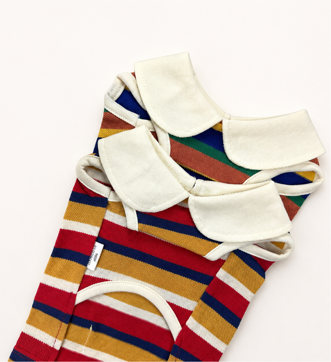 Retro Stripe Collar Shirt