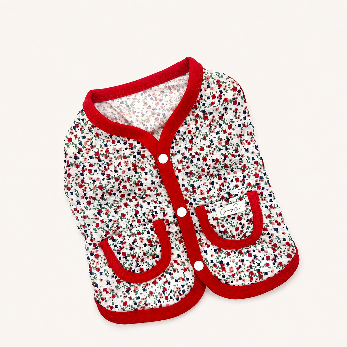 Floral Dog Vest
