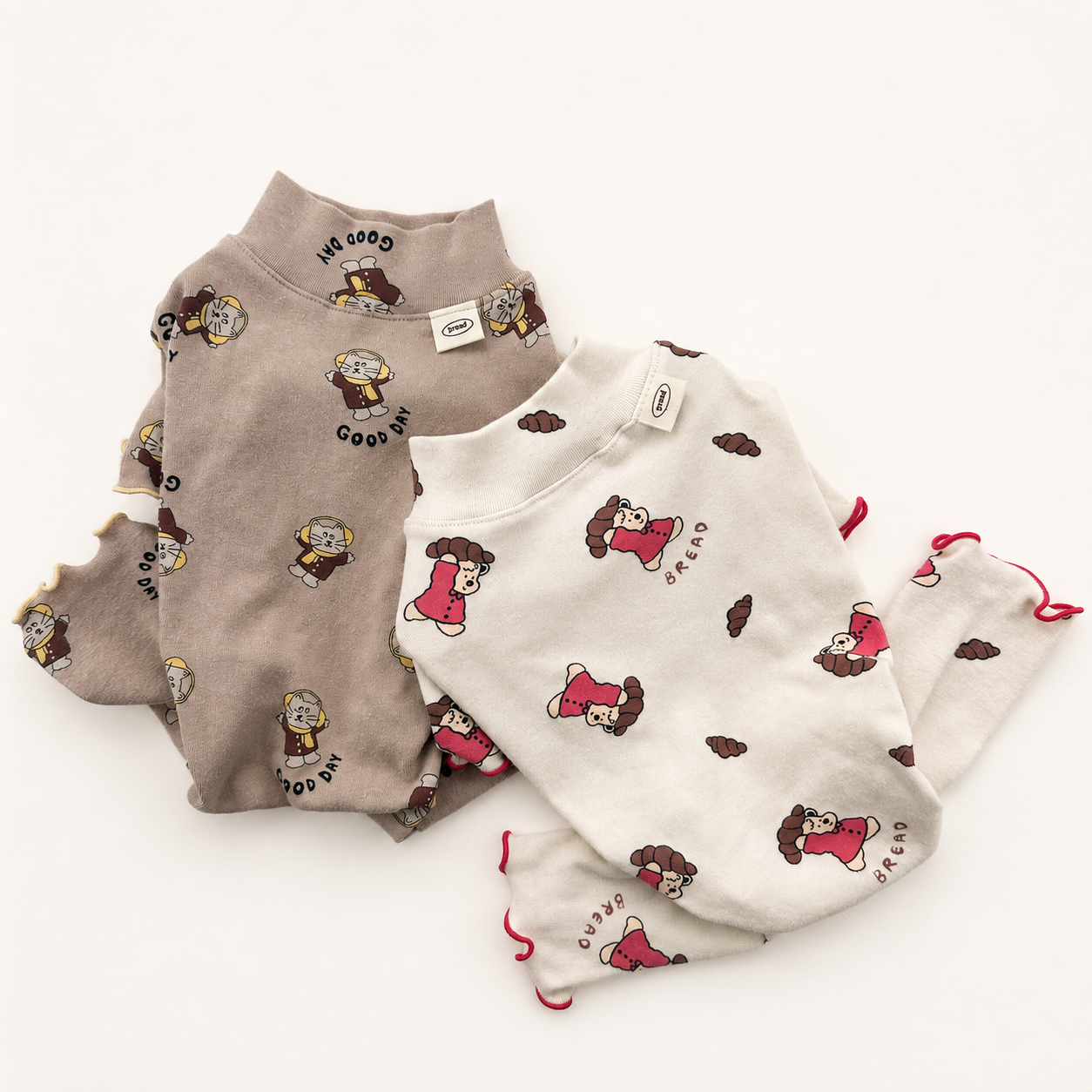 Cozy Bear Print Overall