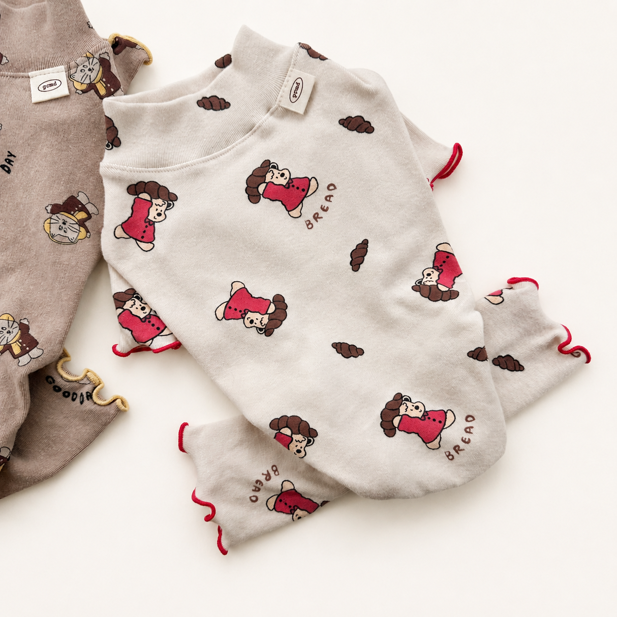Cozy Bear Print Overall