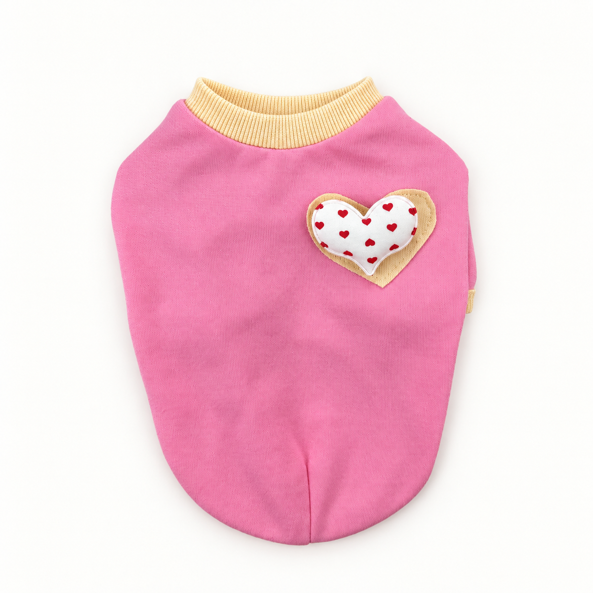 Sweet Heart Patch Sweatshirt