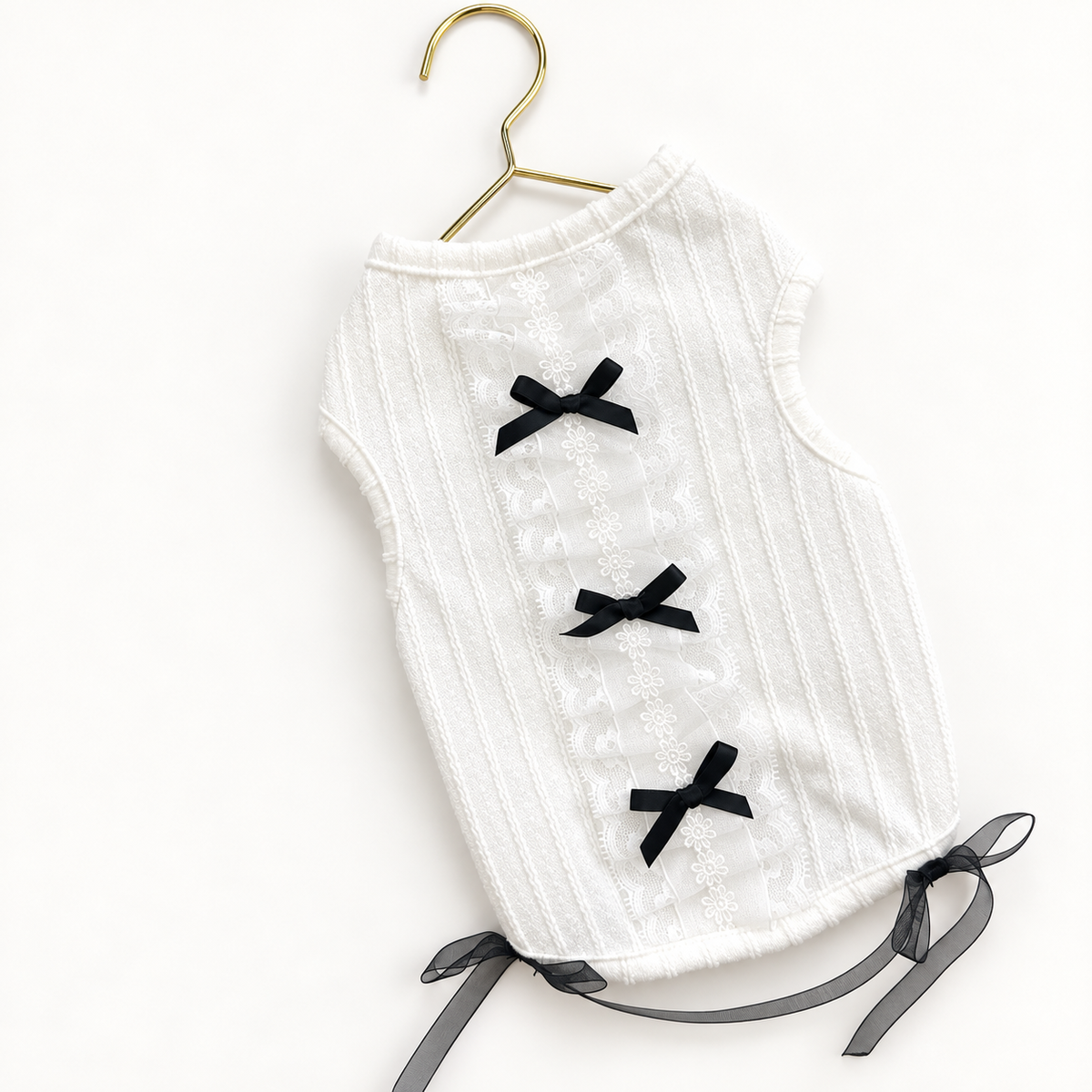 Coco Ribbon Dog Shirt