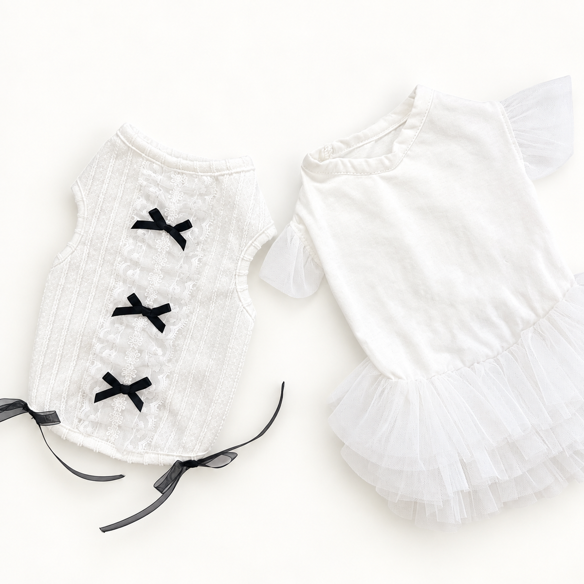 Coco Ribbon Dog Shirt