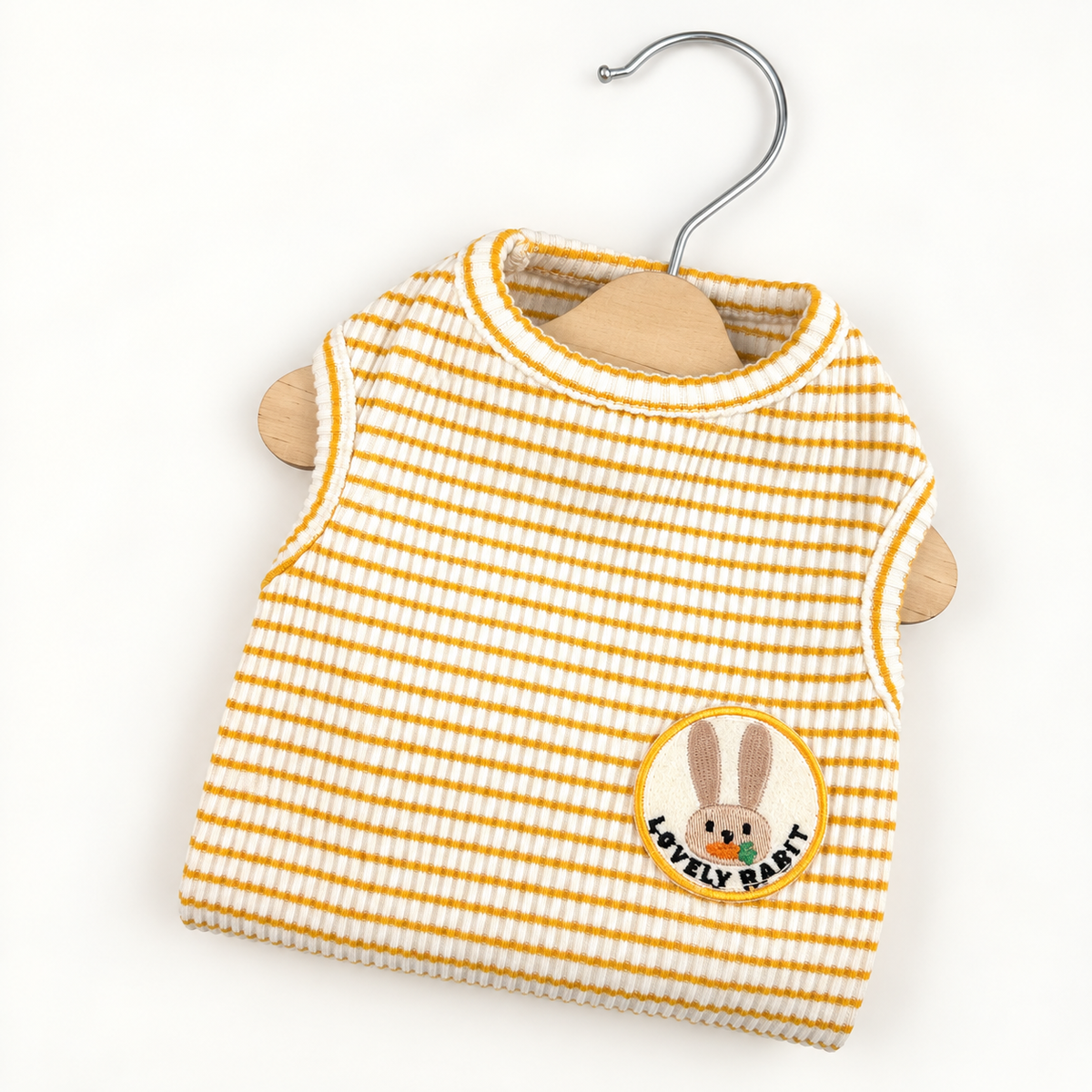 Bunny Stripe Ribbed Tee