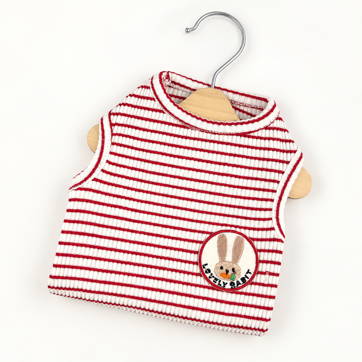 Bunny Stripe Ribbed Tee