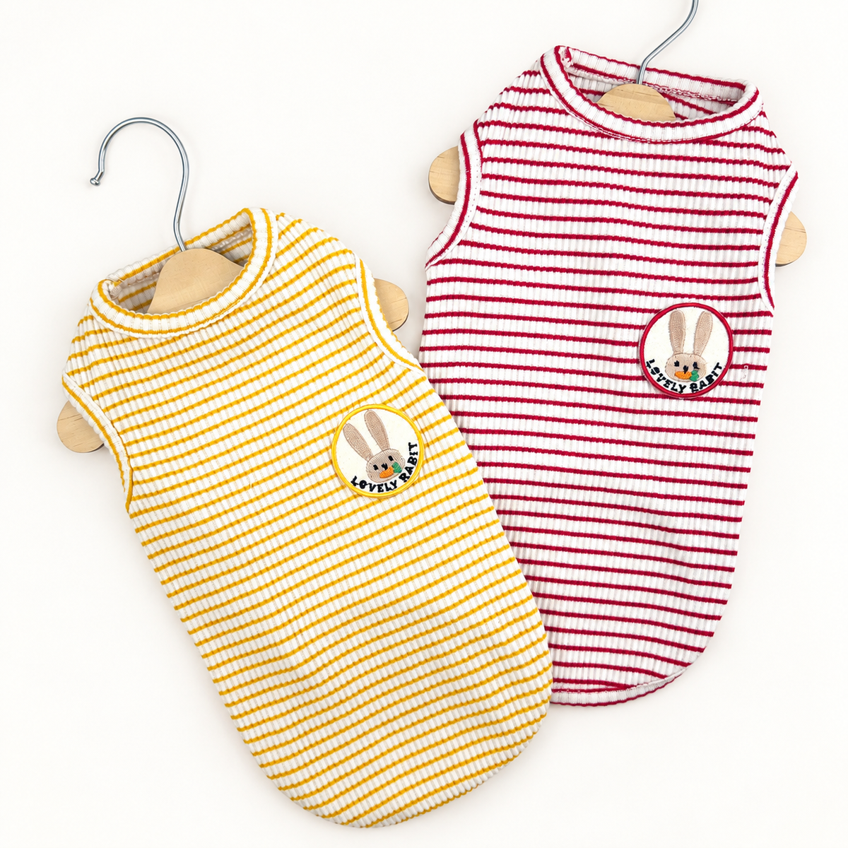 Bunny Stripe Ribbed Tee