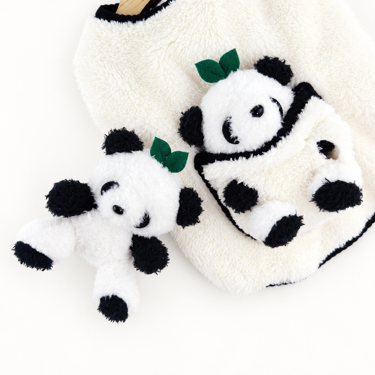 Panda Pocket Fleece Dog Jacket&Overall