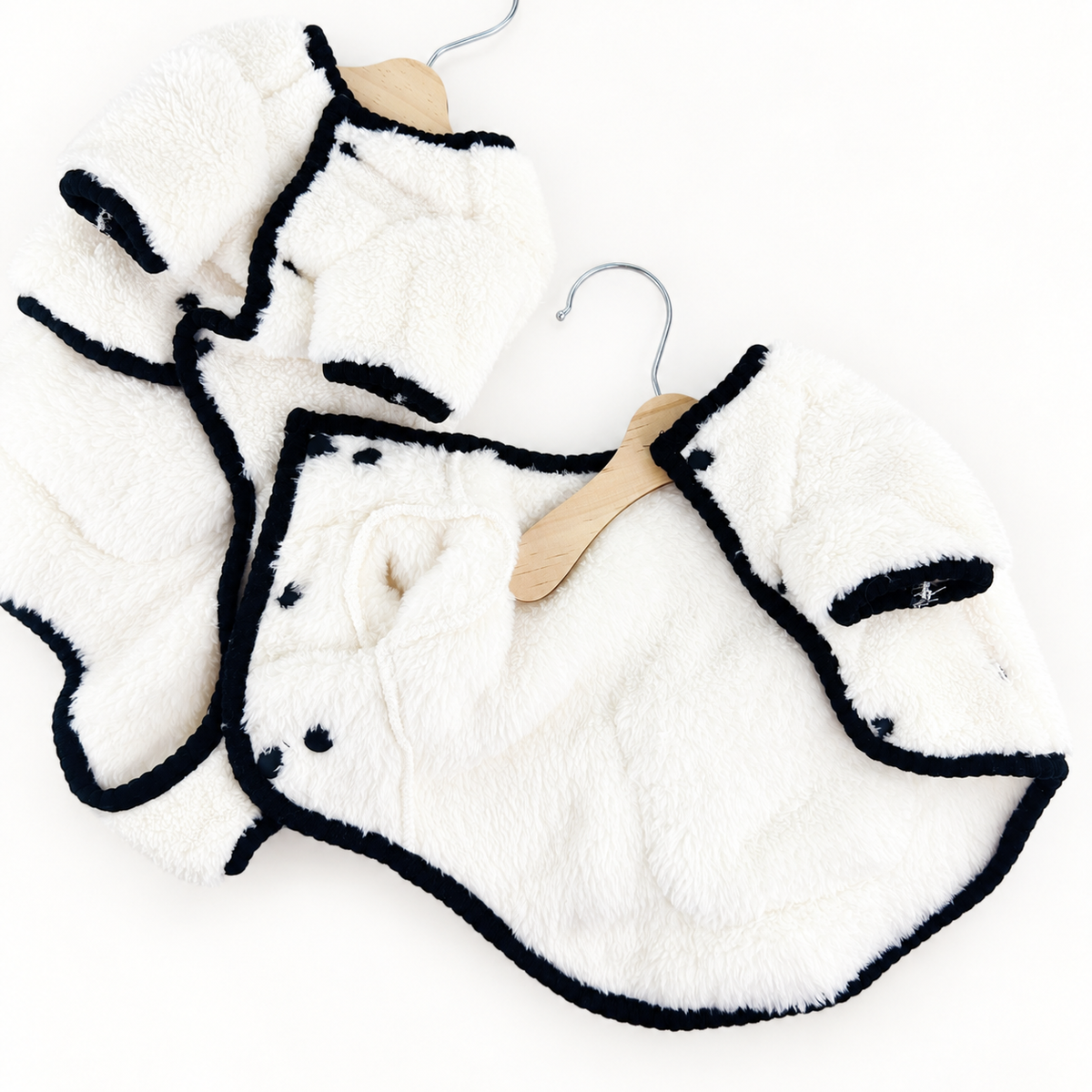 Panda Pocket Fleece Dog Jacket&Overall