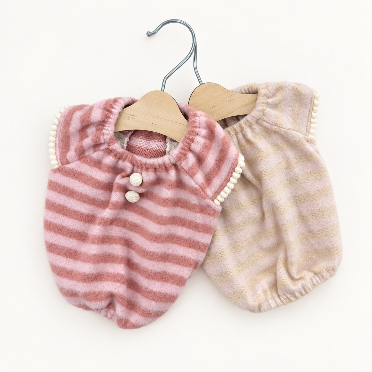 Soft Stripe Fleece Top
