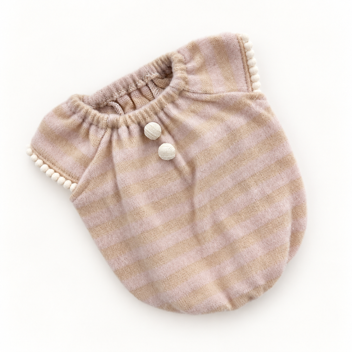 Soft Stripe Fleece Top