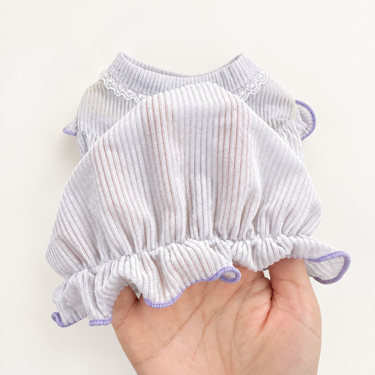Breezy Ruffle Dog Blouse