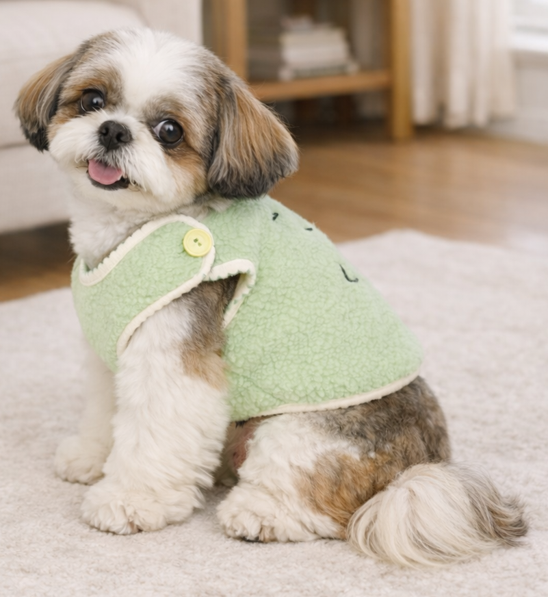 Je T’aime Puppy Fleece Dog Vest