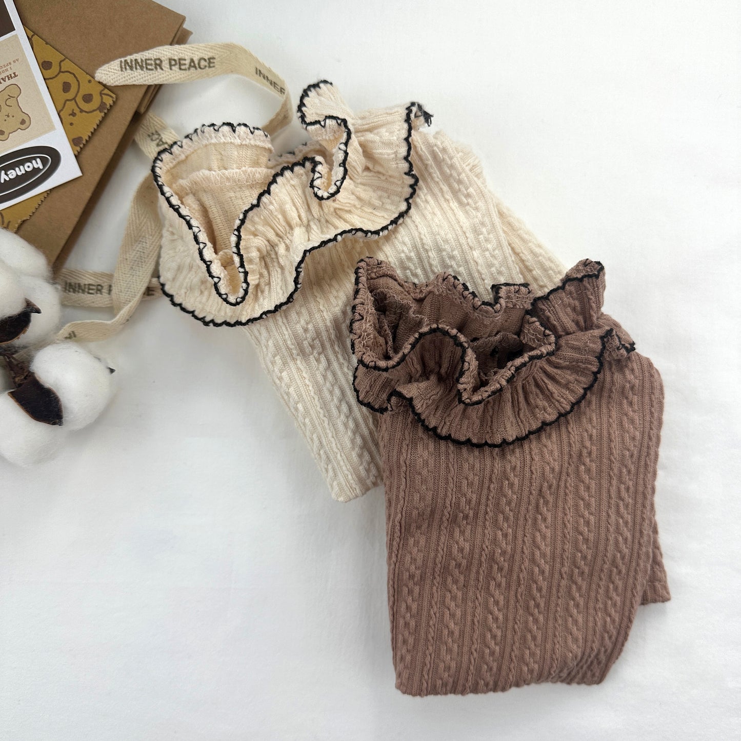 Frill Collar Top