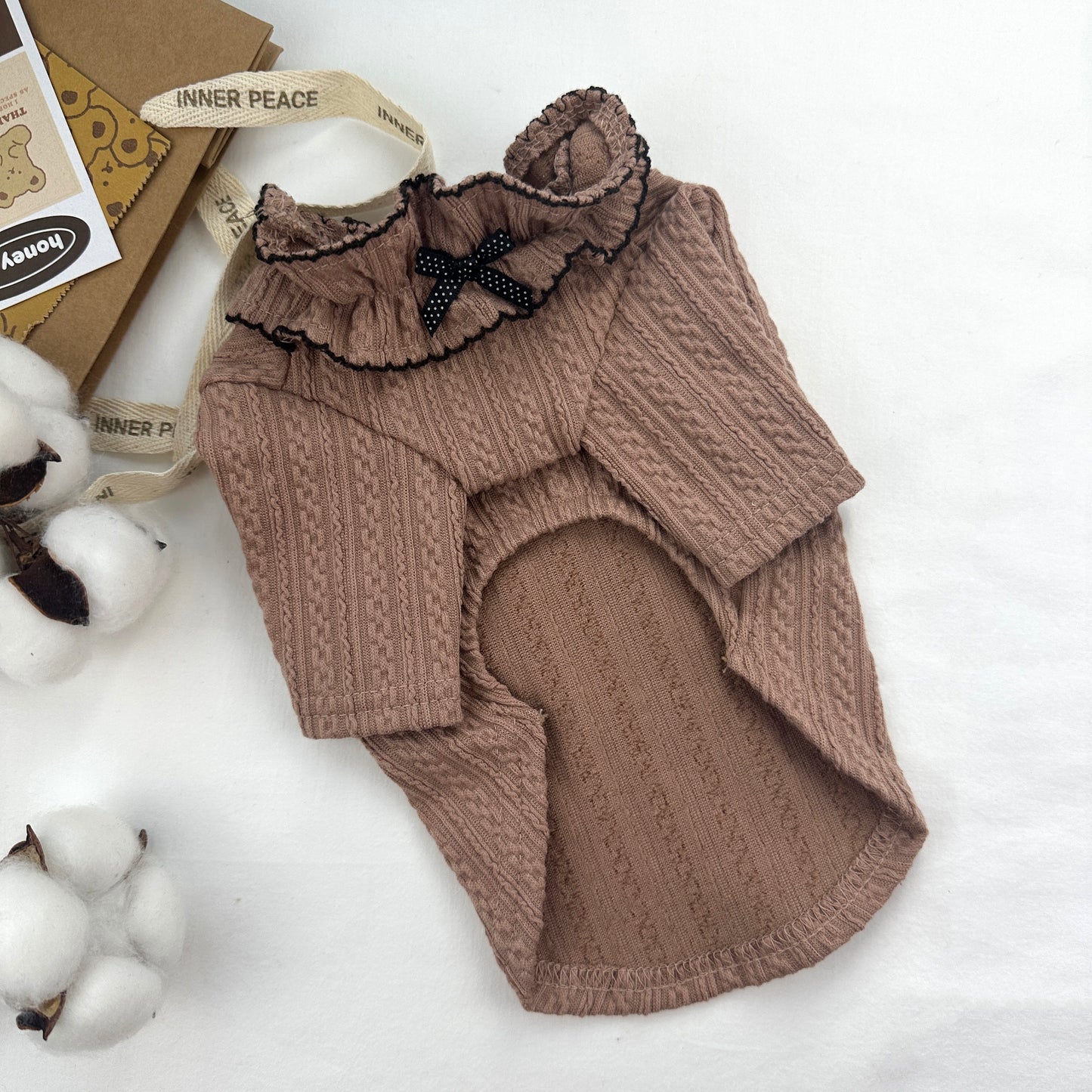 Frill Collar Top