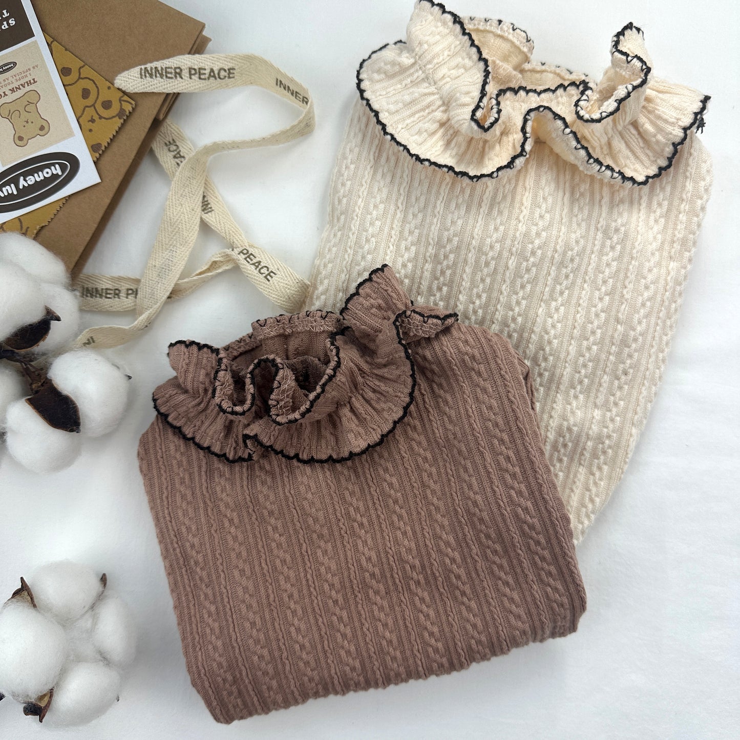 Frill Collar Top