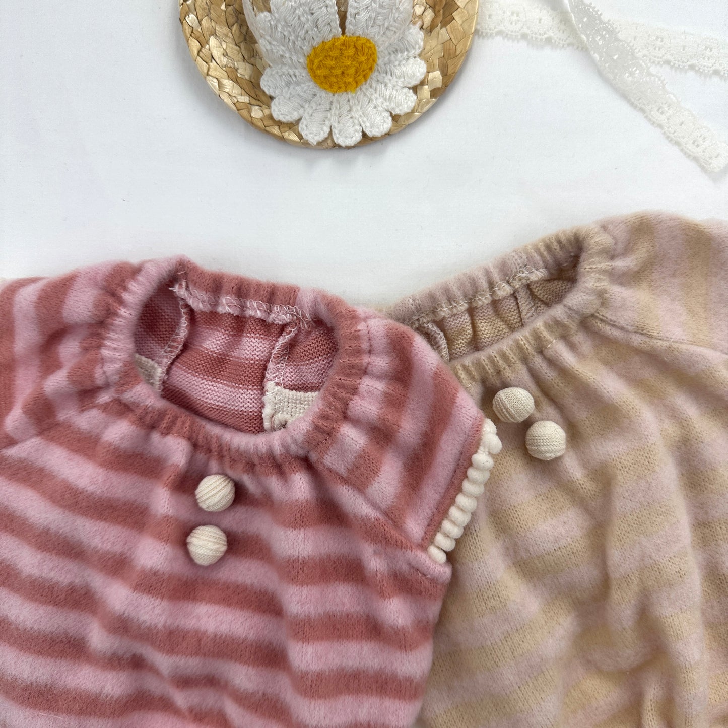 Soft Stripe Fleece Top
