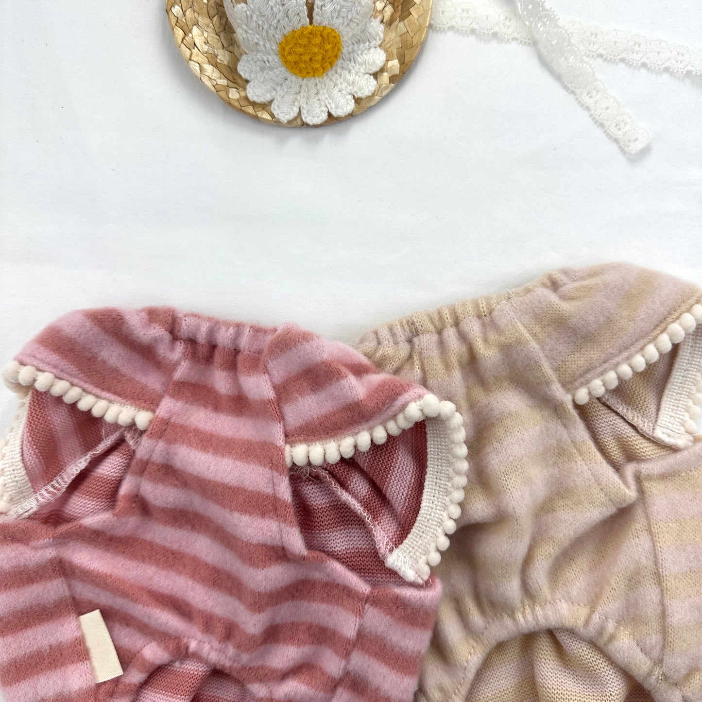 Soft Stripe Fleece Top