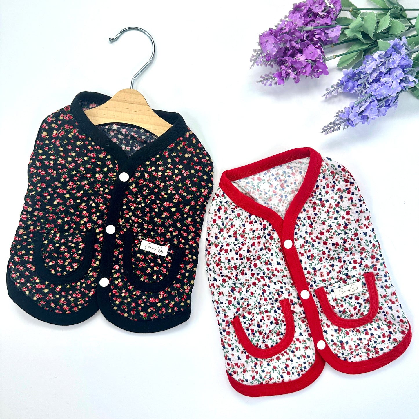 Vintage Floral Pocket Vest