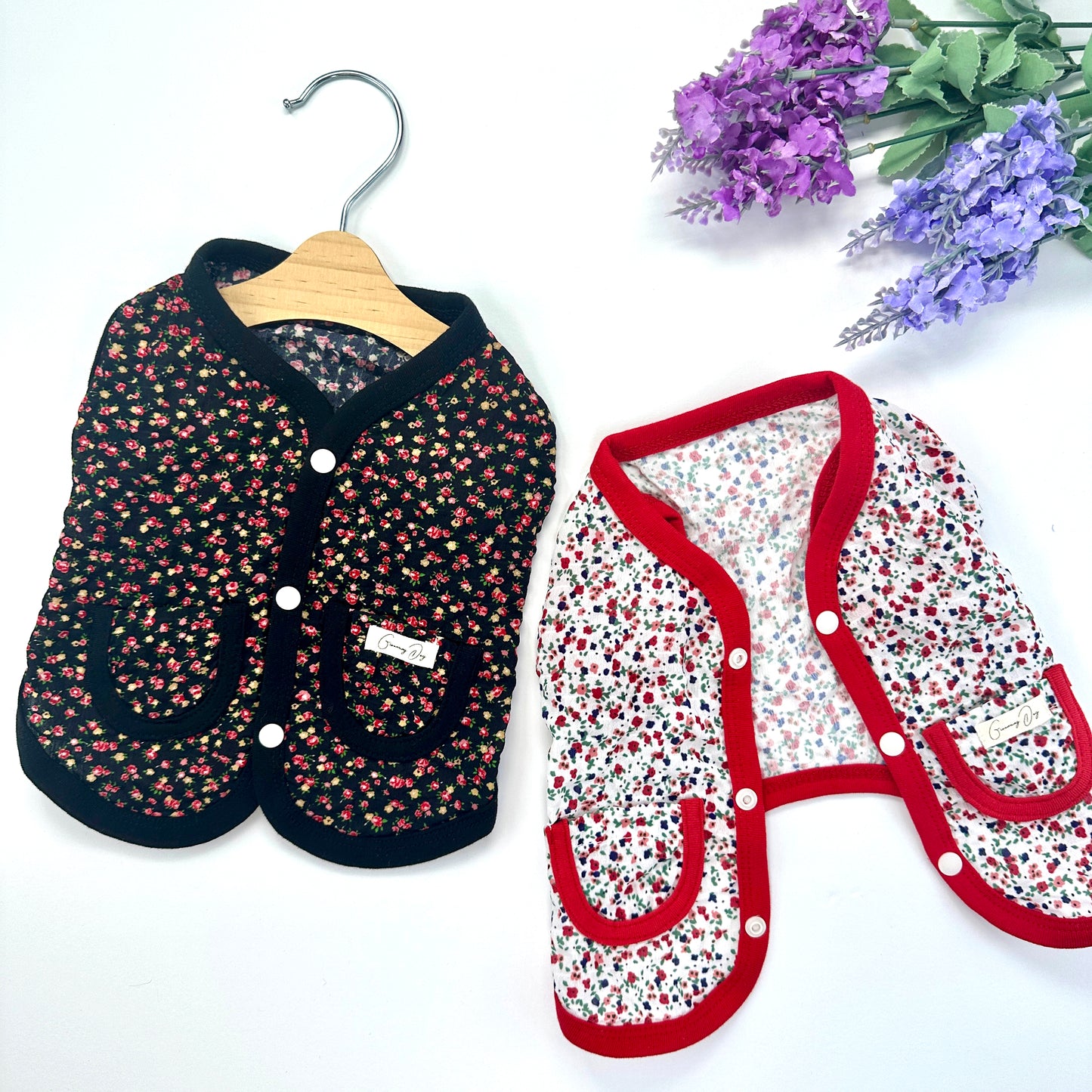 Vintage Floral Pocket Vest