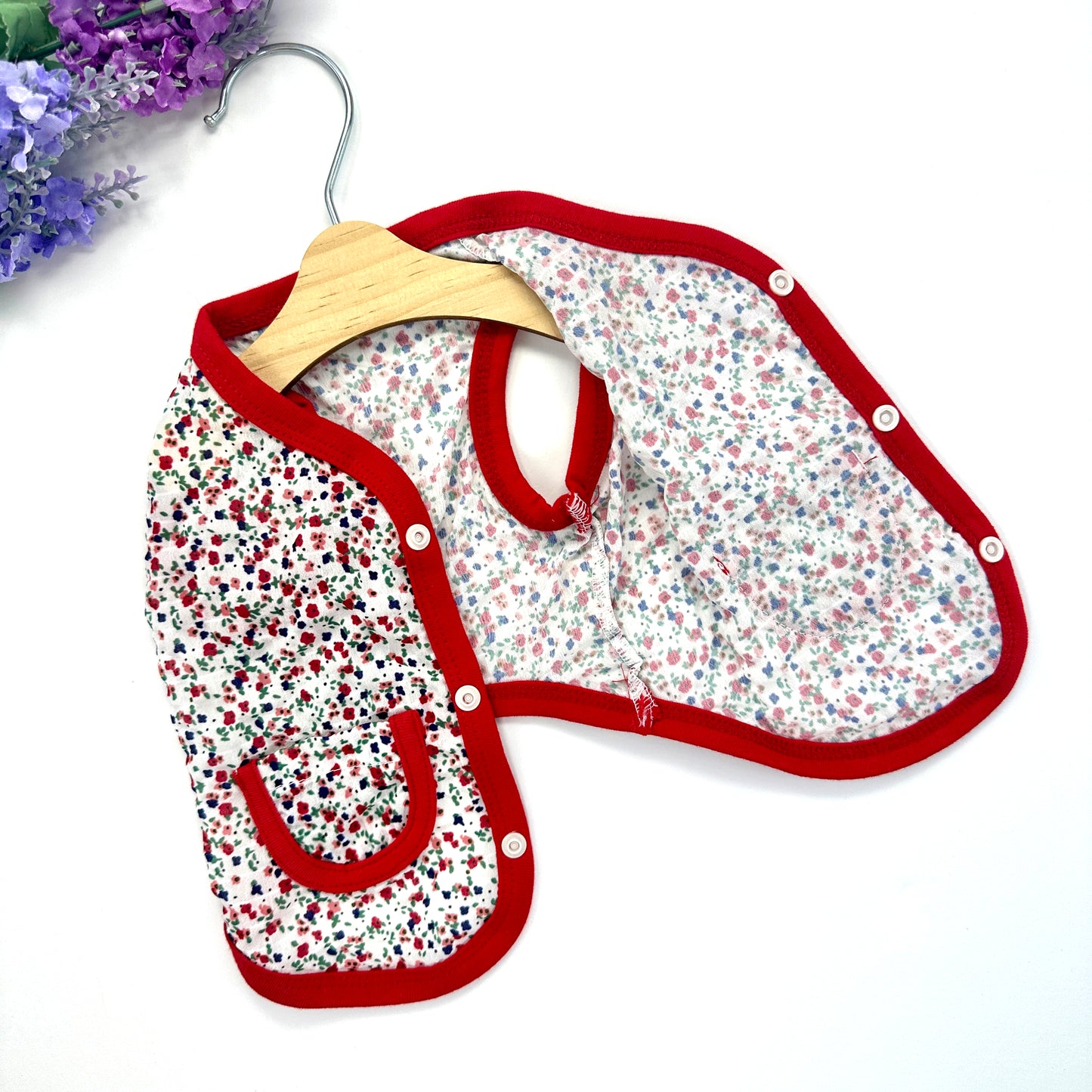Vintage Floral Pocket Vest