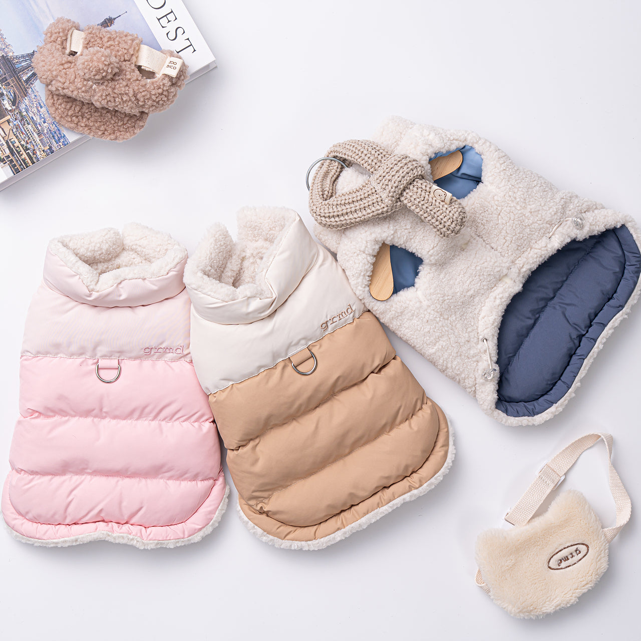 Two-Tone Reversible Puffer Jacket Vest