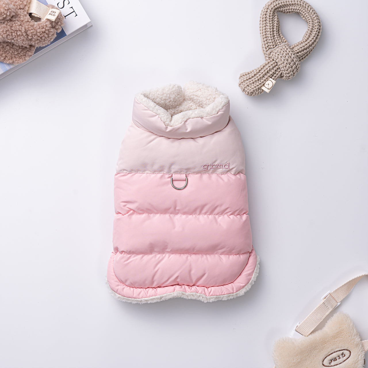 Two-Tone Reversible Puffer Jacket Vest