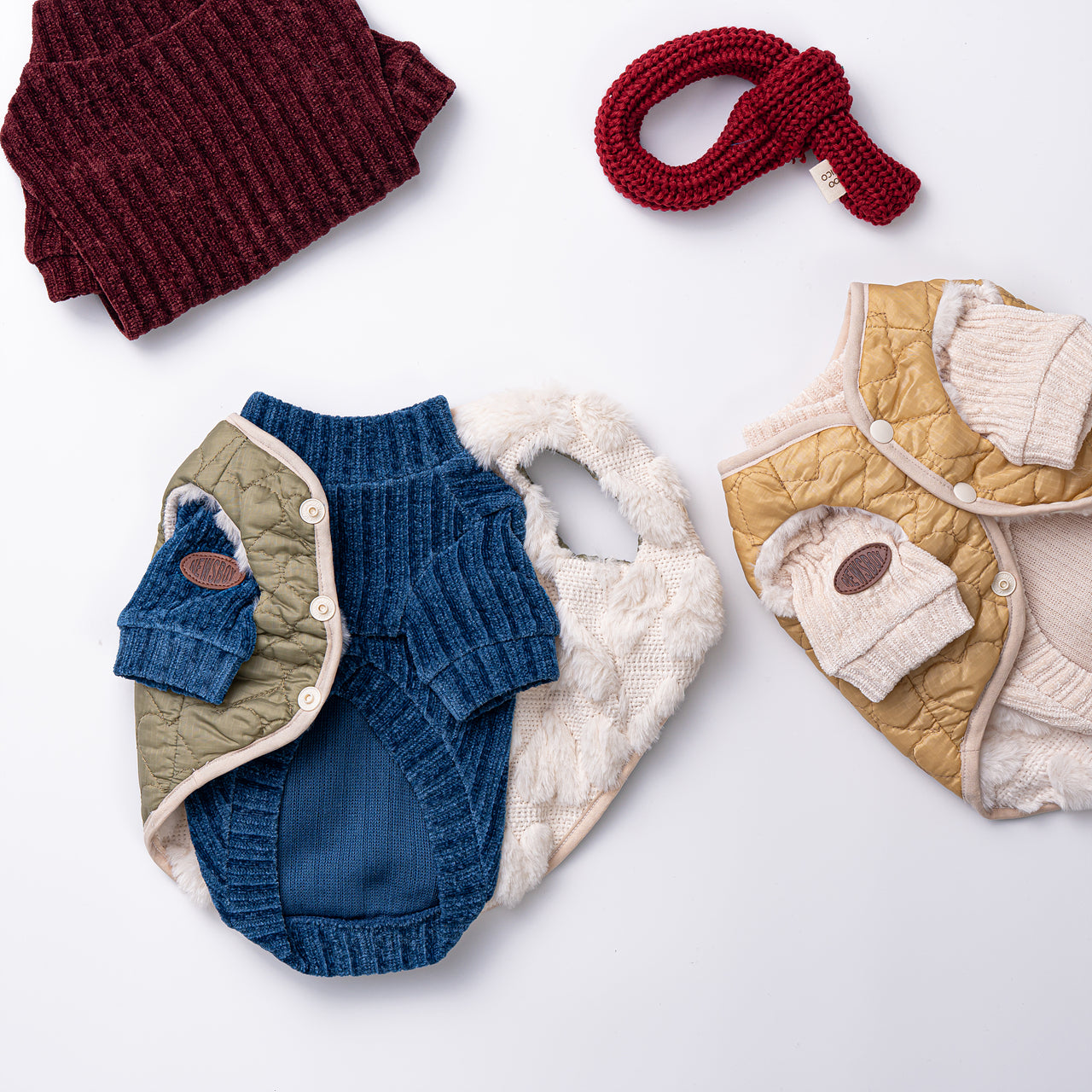 Reversible Heart Quilted Jacket Vest