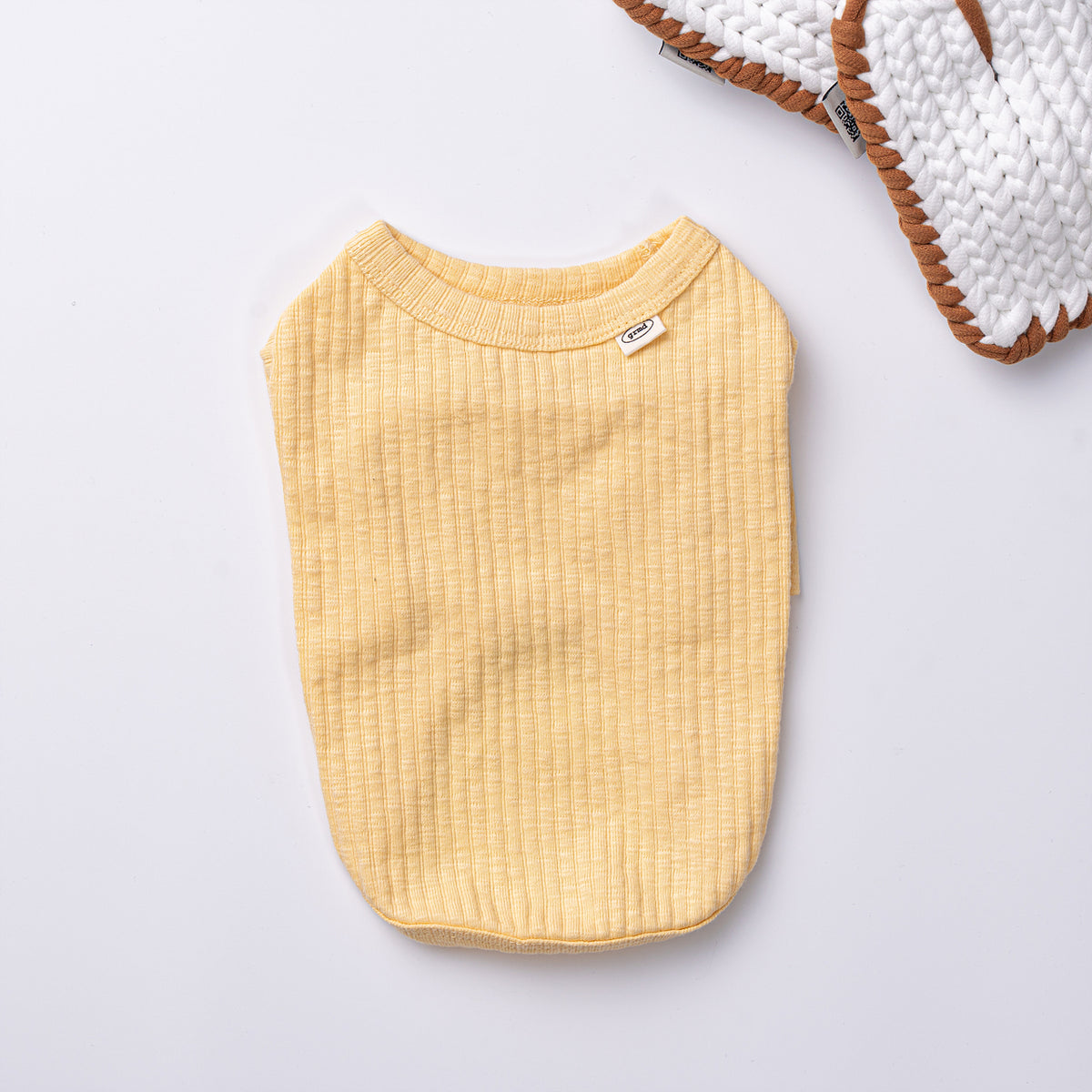 Candy Ribbed Dog Shirt