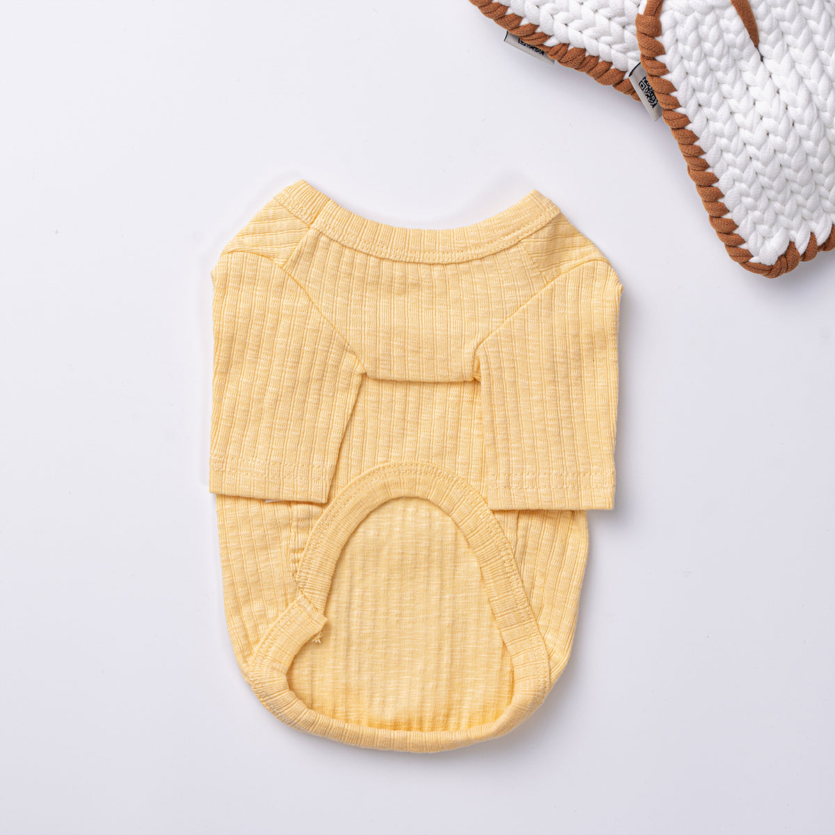 Candy Ribbed Dog Shirt