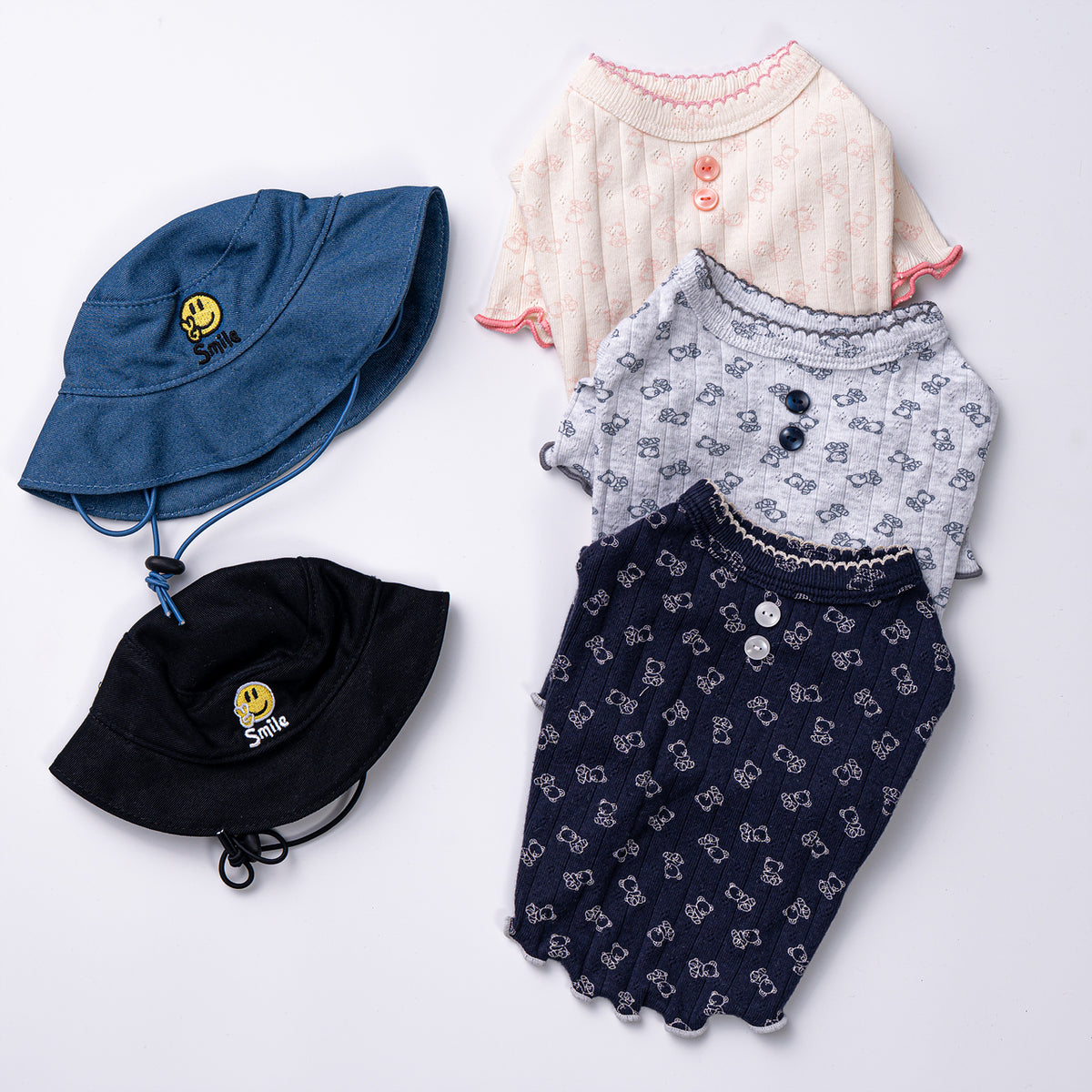 Bear Button Tee