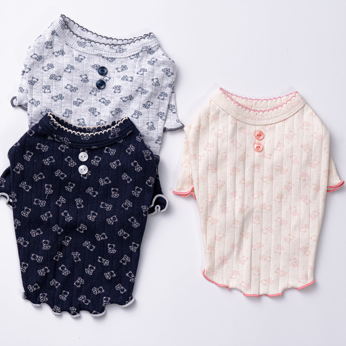Bear Button Tee