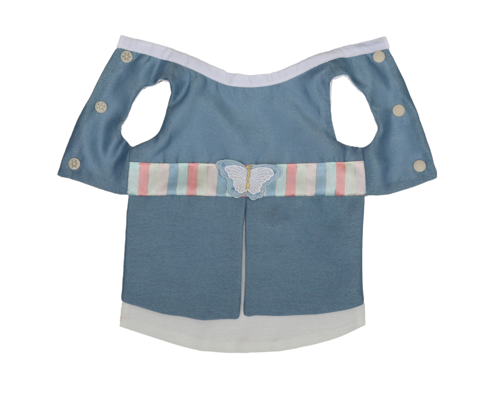 Sky Blue Pet Hanbok