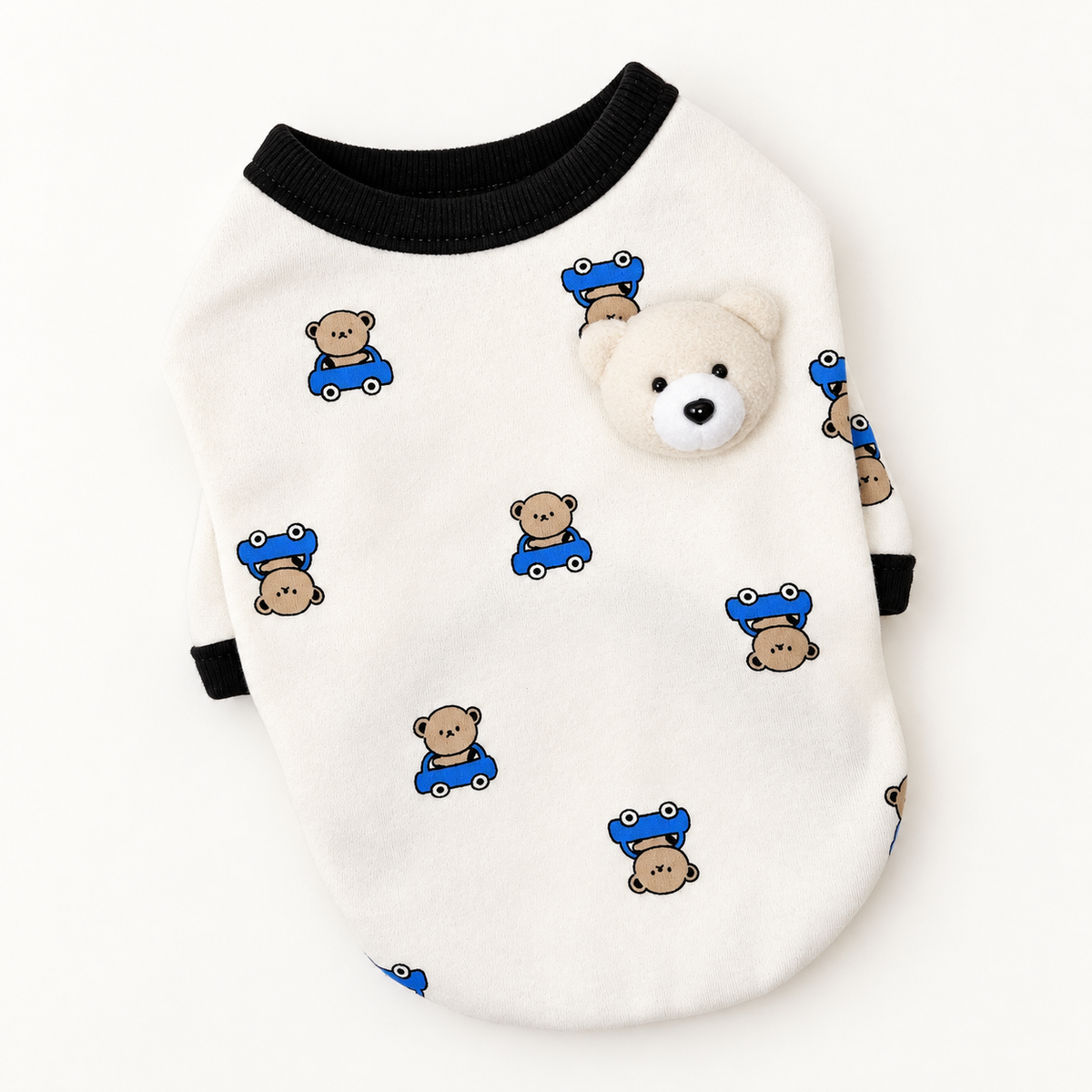 Teddy Bear Brooch Dog Shirt
