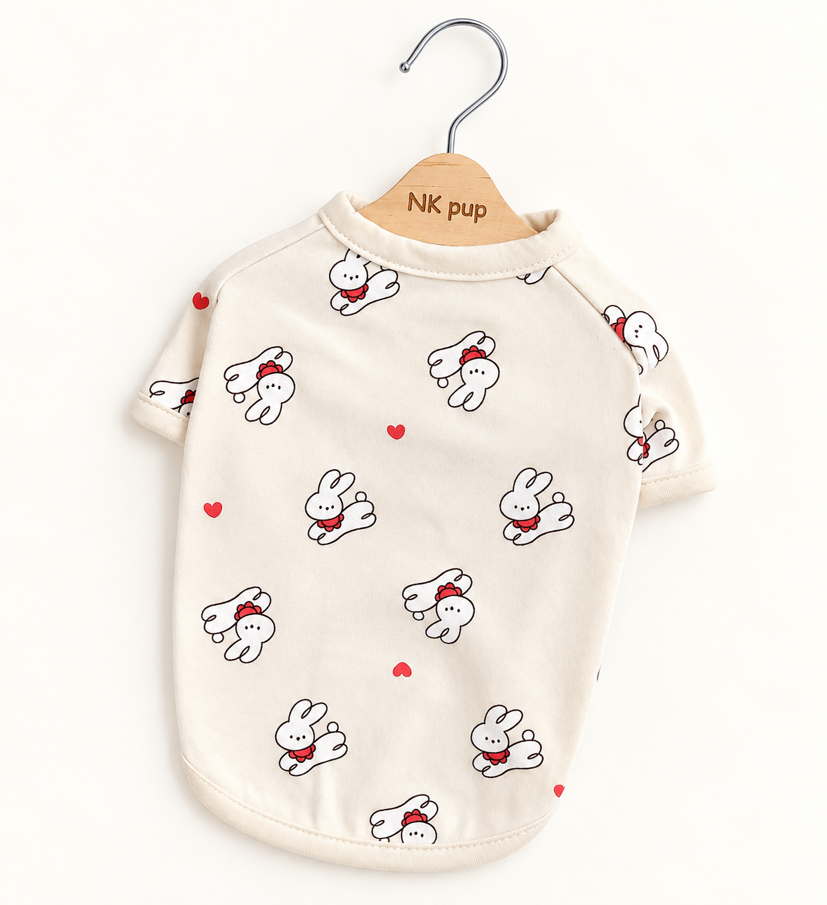 Bunny Heart Dog Shirt