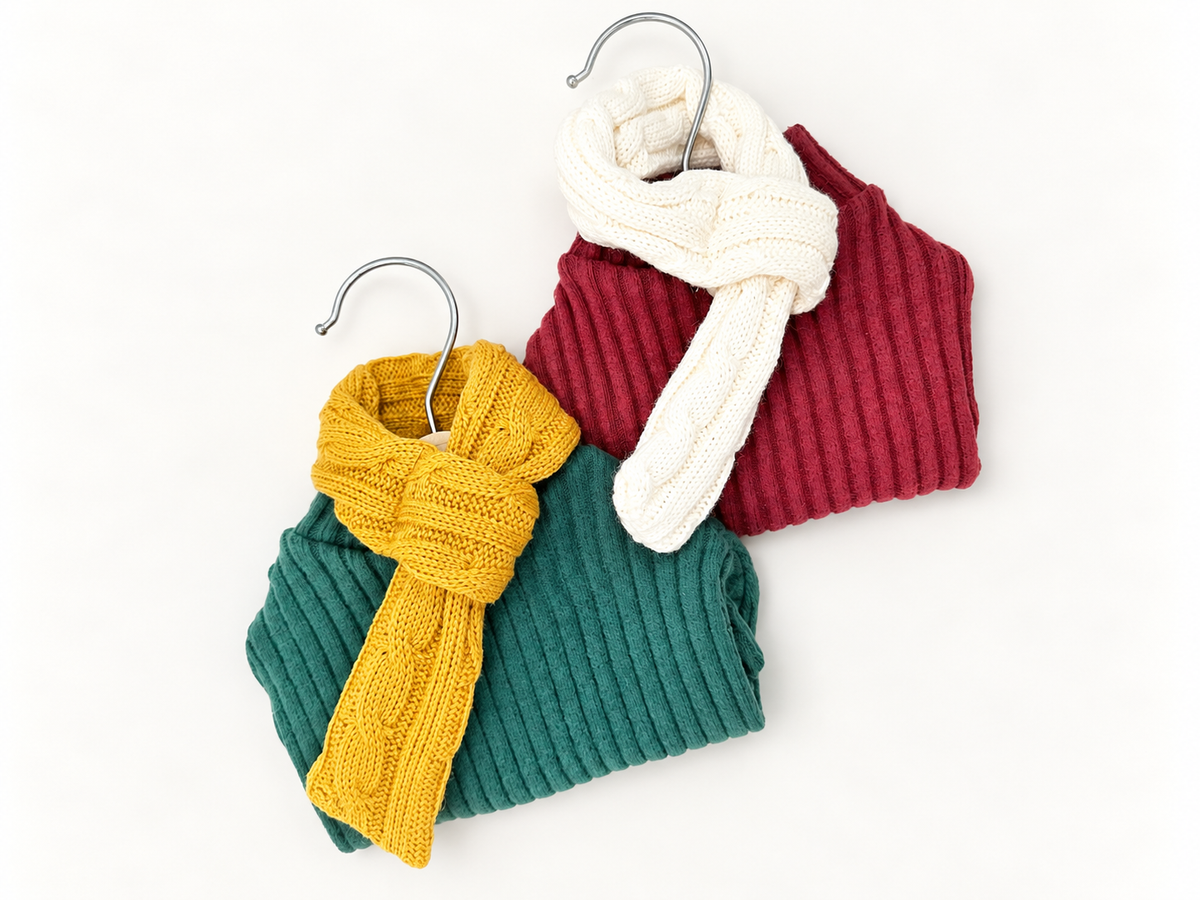 Twisted Knit Dog Scarf