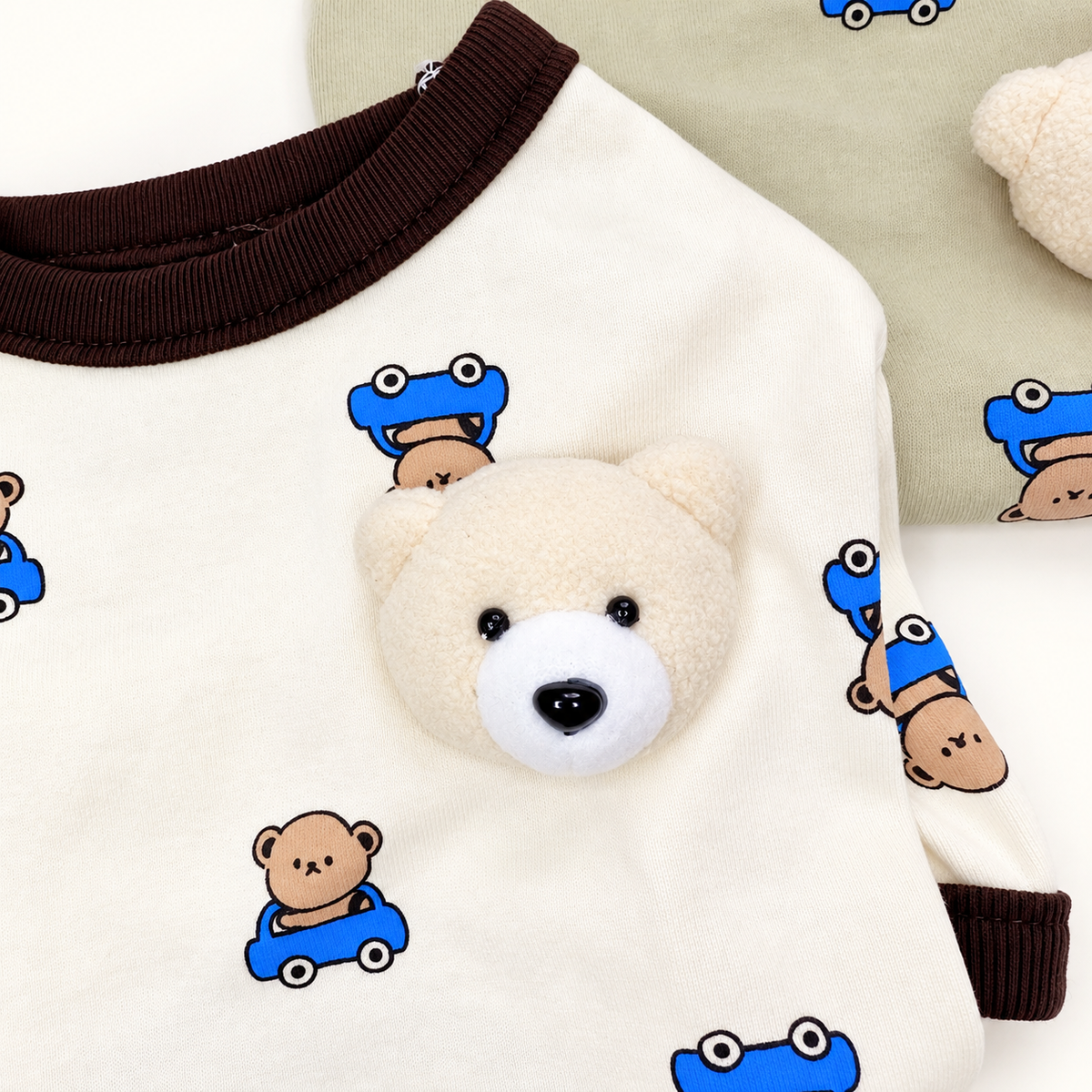 Teddy Bear Brooch Dog Shirt