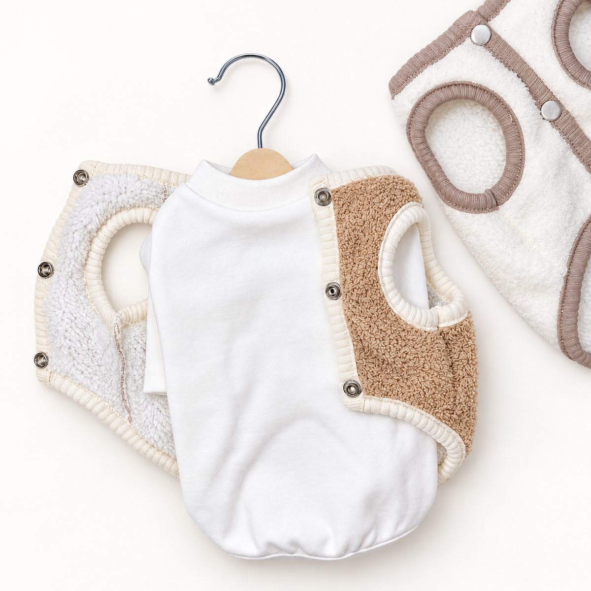 Downy Fleece Dog Vest