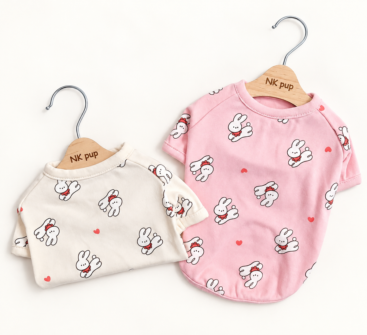 Bunny Heart Dog Shirt