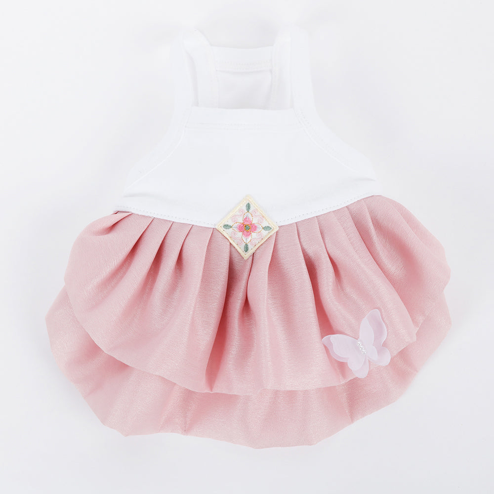 Organic Pink Pet Hanbok