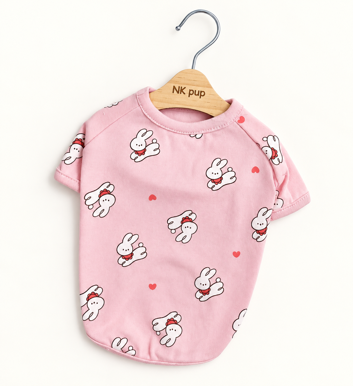 Bunny Heart Dog Shirt