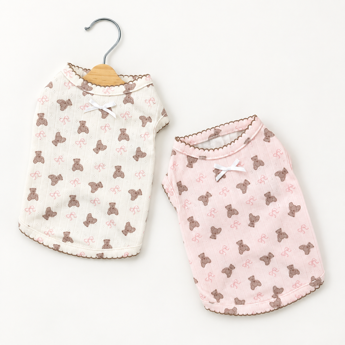 Teddy Ribbon Dog Shirt