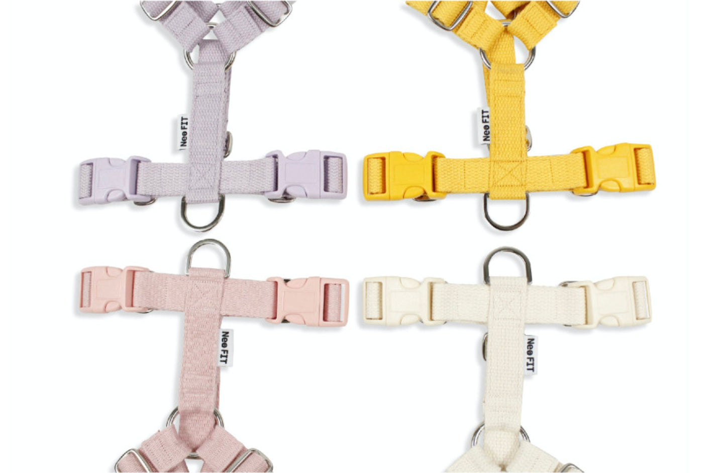 Dog Harness, H type Harness, Dog Leash, Adjustable Dog Harness, X-Small, Small, Medium, Large, XLARGE, Neo fits - NKpup