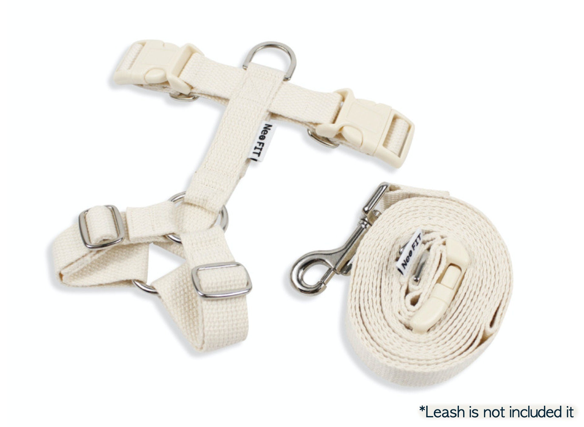 Dog Harness, H type Harness, Dog Leash, Adjustable Dog Harness, X-Small, Small, Medium, Large, XLARGE, Neo fits - NKpup