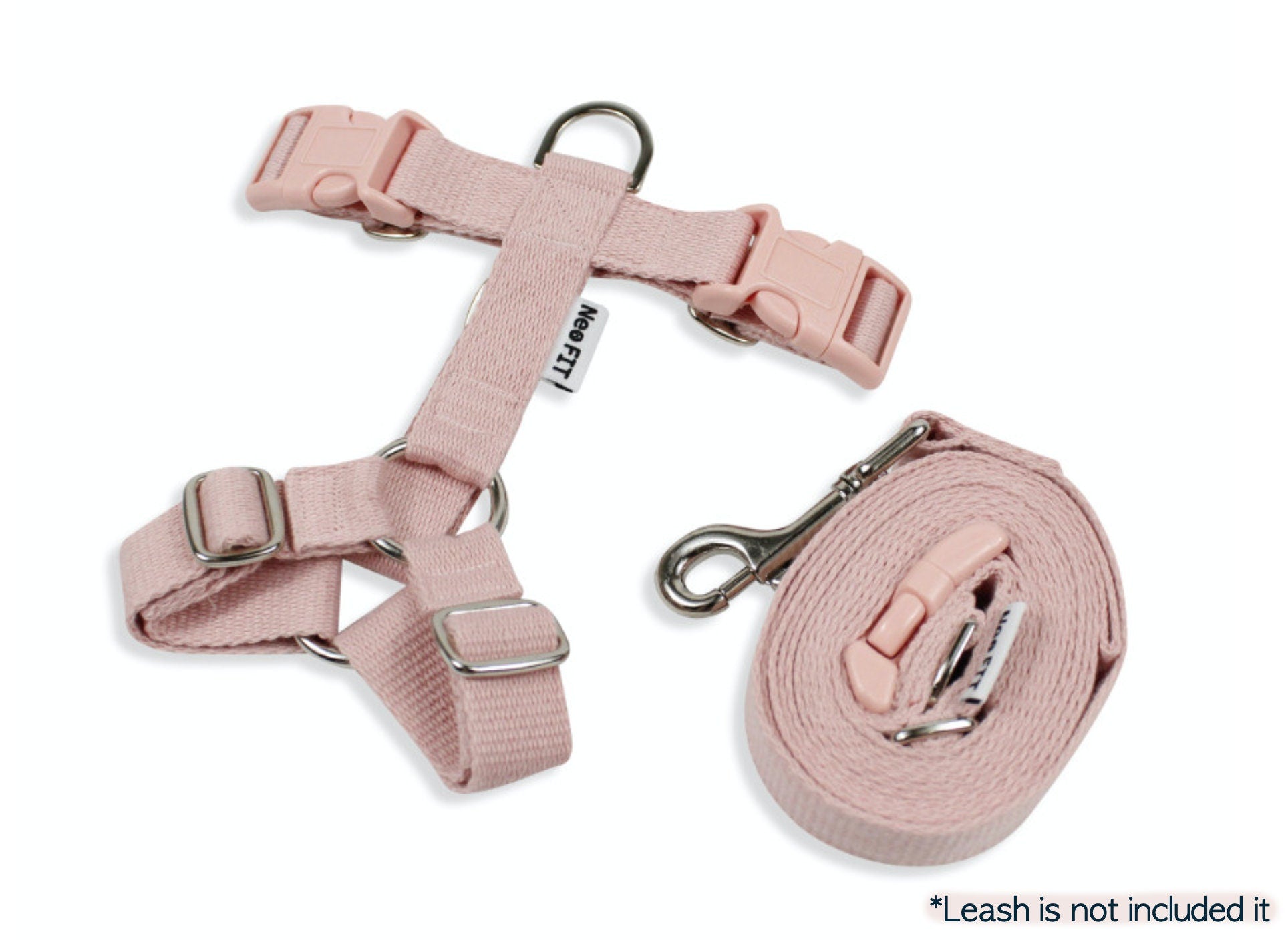 Dog Harness, H type Harness, Dog Leash, Adjustable Dog Harness, X-Small, Small, Medium, Large, XLARGE, Neo fits - NKpup