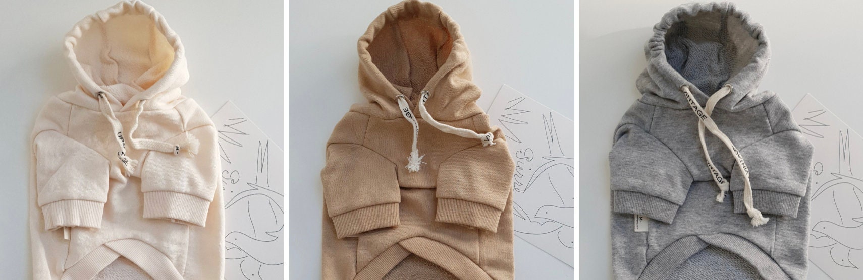 Kangaroo Hoodie, S-2XL, Pet Clothing, Dog-Vest, Dog Jacket, Dog Fashion, Dog Apparel, Pet Clothing - NKpup