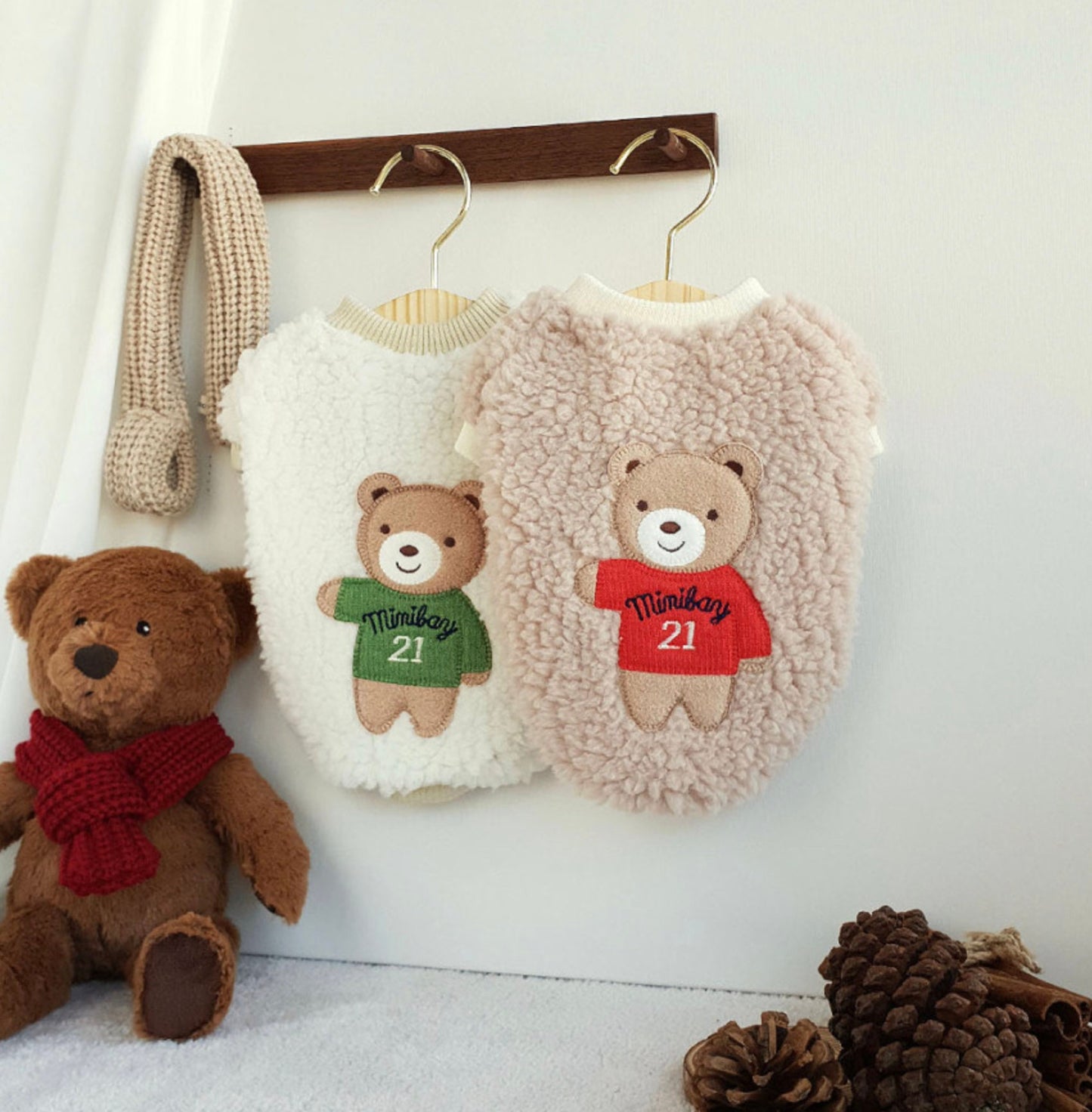 Teddy Bear Sweater, S-2XL, Pet Clothing, Dog-Tee, Dog T-shirts, Dog Top, Dog Clothing, Dog Fashion, Dog Apparel - NKpup